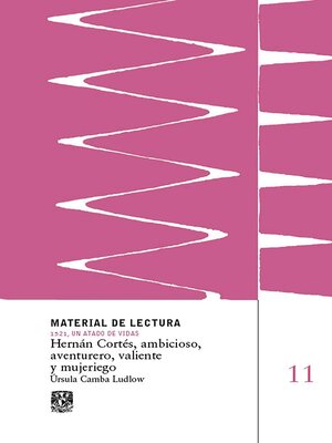 cover image of Hernán Cortés, ambicioso, aventurero, valiente y mujeriego. Material de lectura núm. 11. 1521, un